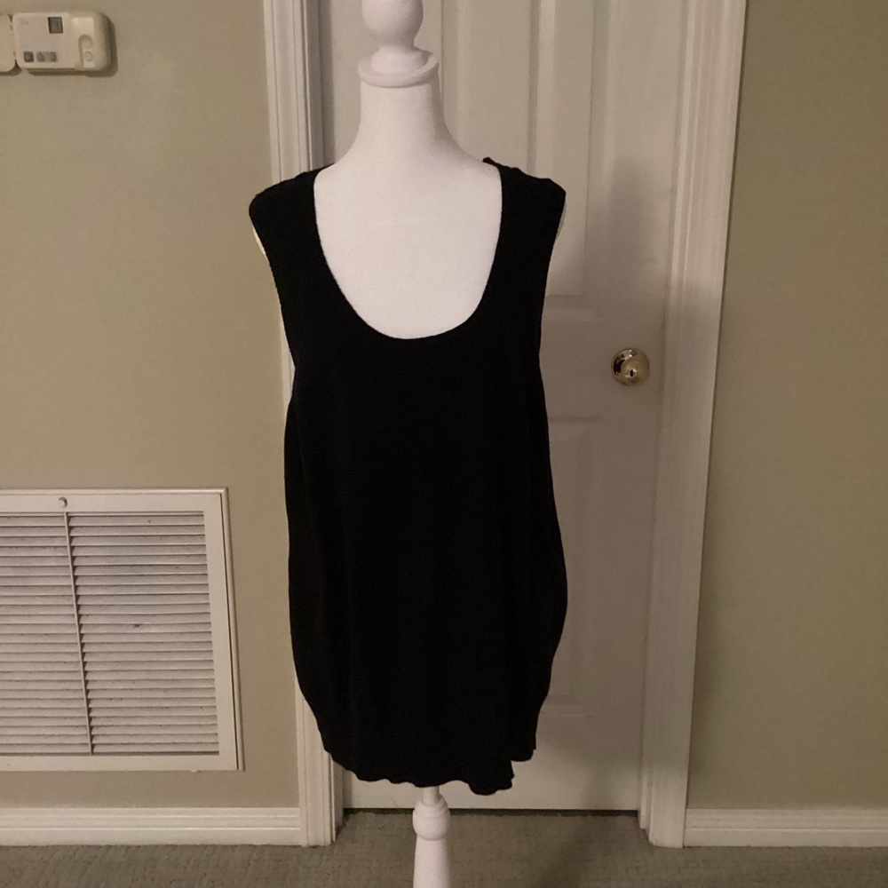L.L. Bean Classic Black Tank Top
